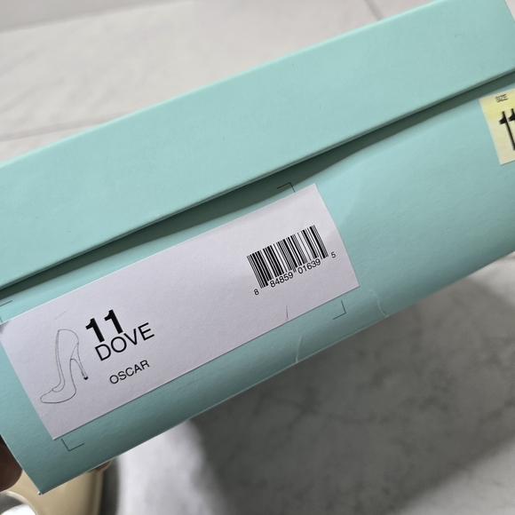 Jessica Simpson Nude Patent Leather Heels Pumps Size 11 - Picture 10 of 13